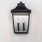 Maxim Lighting Sutton Place VX 2-Light Pocket Sconce 40231CLBK - alternate 2